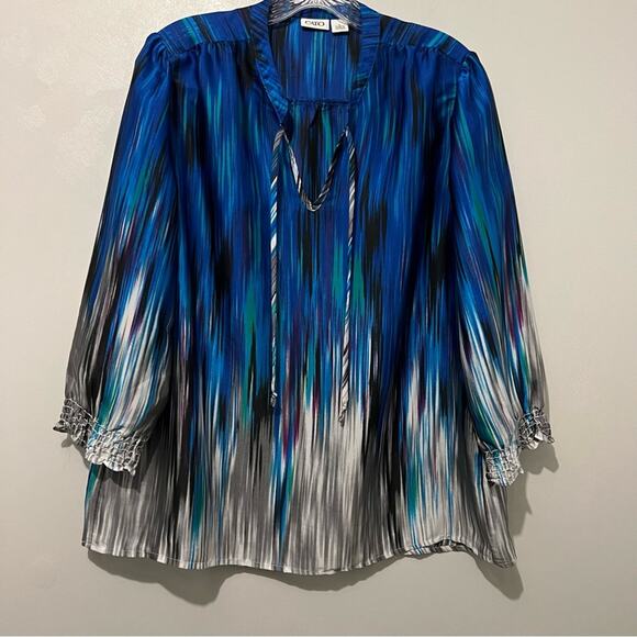 Cato Tops - Cato V-neck Pull Over Blouse | Women’s Size Large